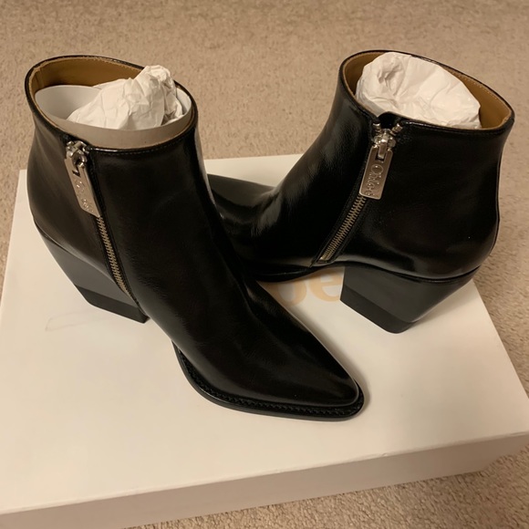 Chloe Rylee ankle booties. New in box - Picture 4 of 7